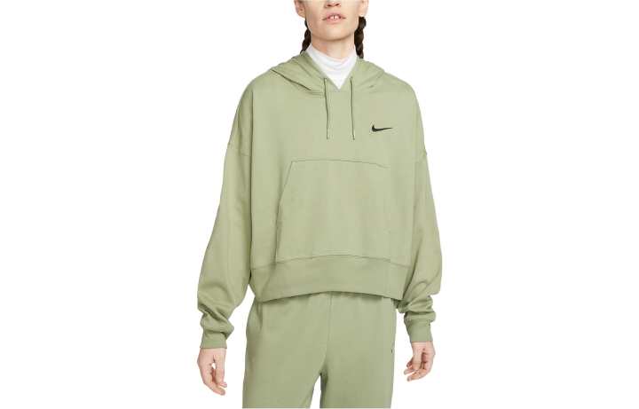 Nike Nike Sweatshirts Women's Oil Green Hooded Moderate Regular