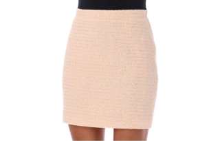 Alessandra Rich Embellished Tweed Mini Skirt