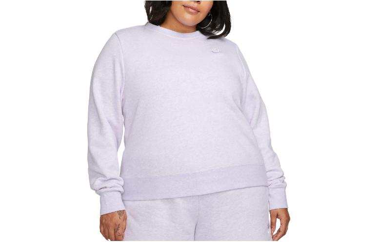 Nike Nike Sweatshirts Women's Oxygen Purple Crew Neck Moderate Other