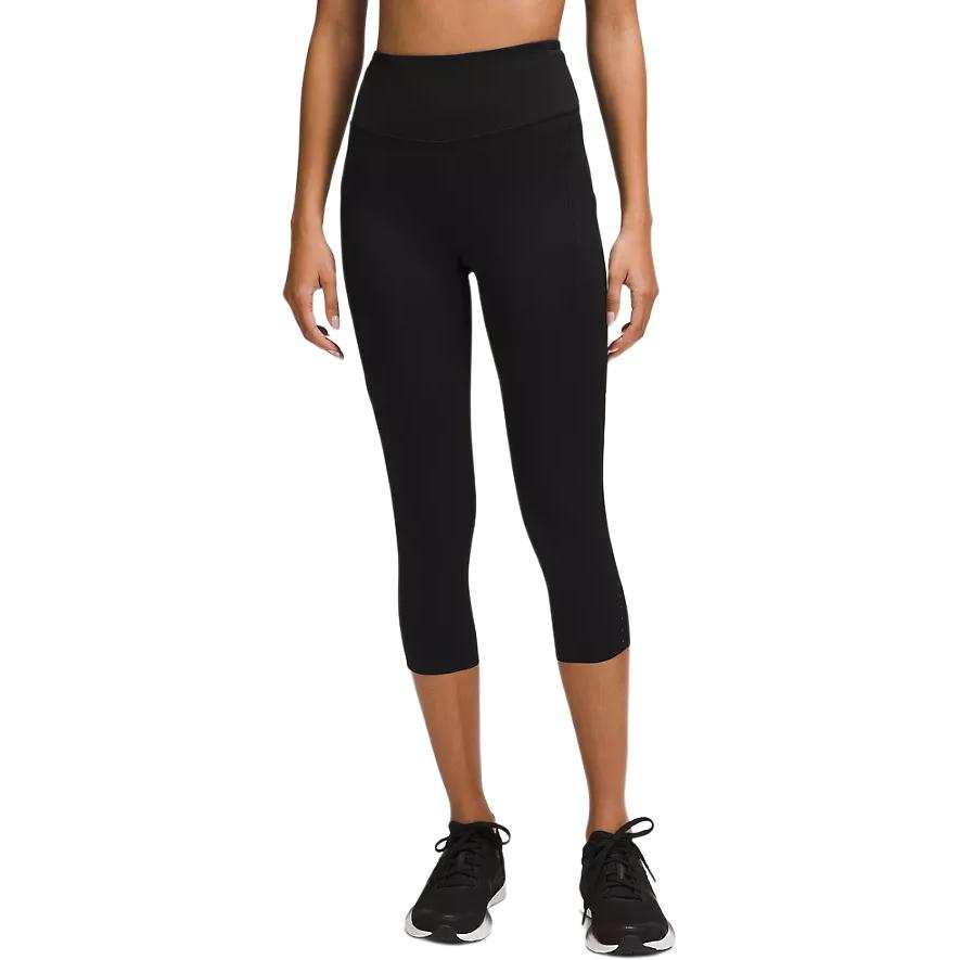 Lululemon Fast And Free High Rise Crop With Pockets 19' Sports Pants Women's