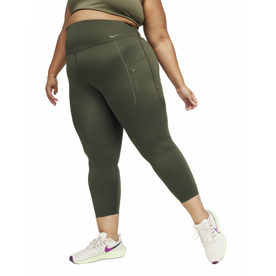 Nike Nike Go Women's Firm-Support High-Waisted 7/8 Leggings With Pockets Plus Size