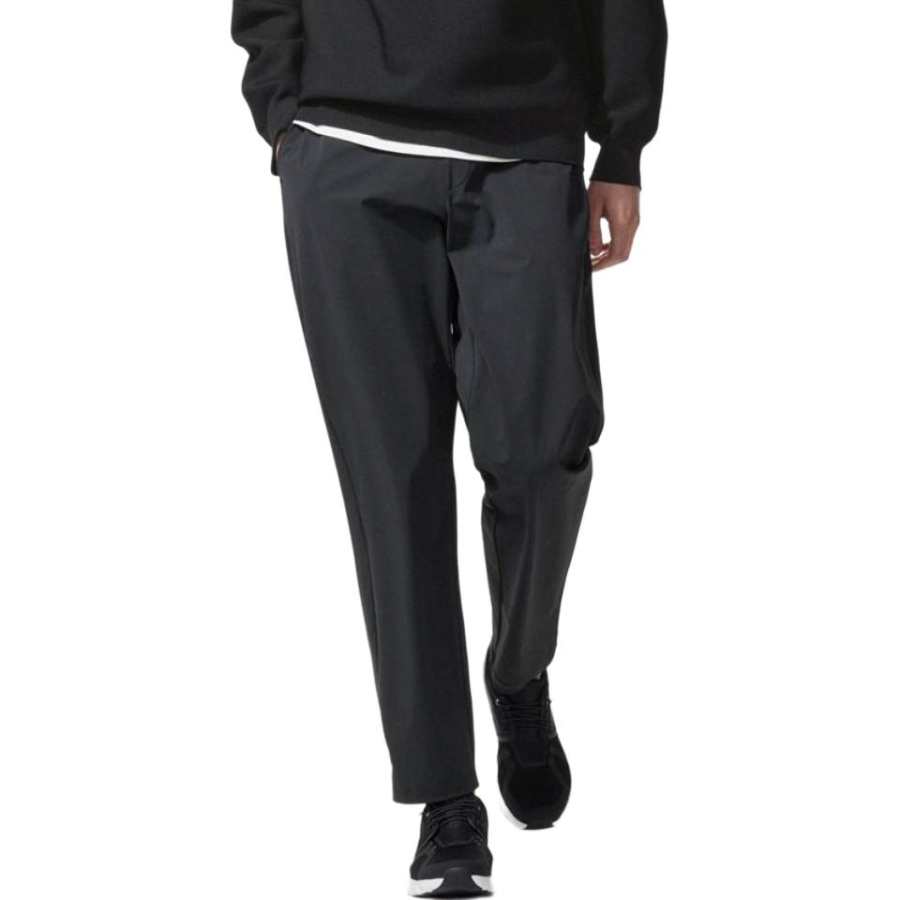 UNIQLO Casual Pants Unisex Black Moderate Straight Fit Pants
