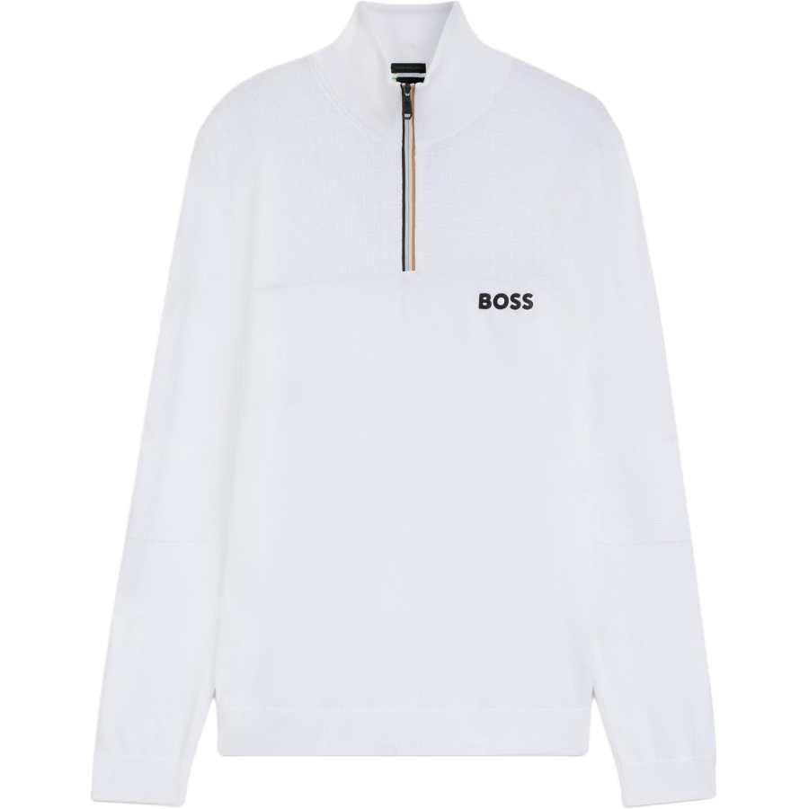 HUGO BOSS Hugo Boss zip striped sweater