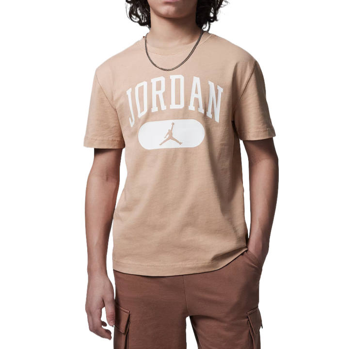 Jordan Jordan T Shirt SS25 Light Brown Teenagers