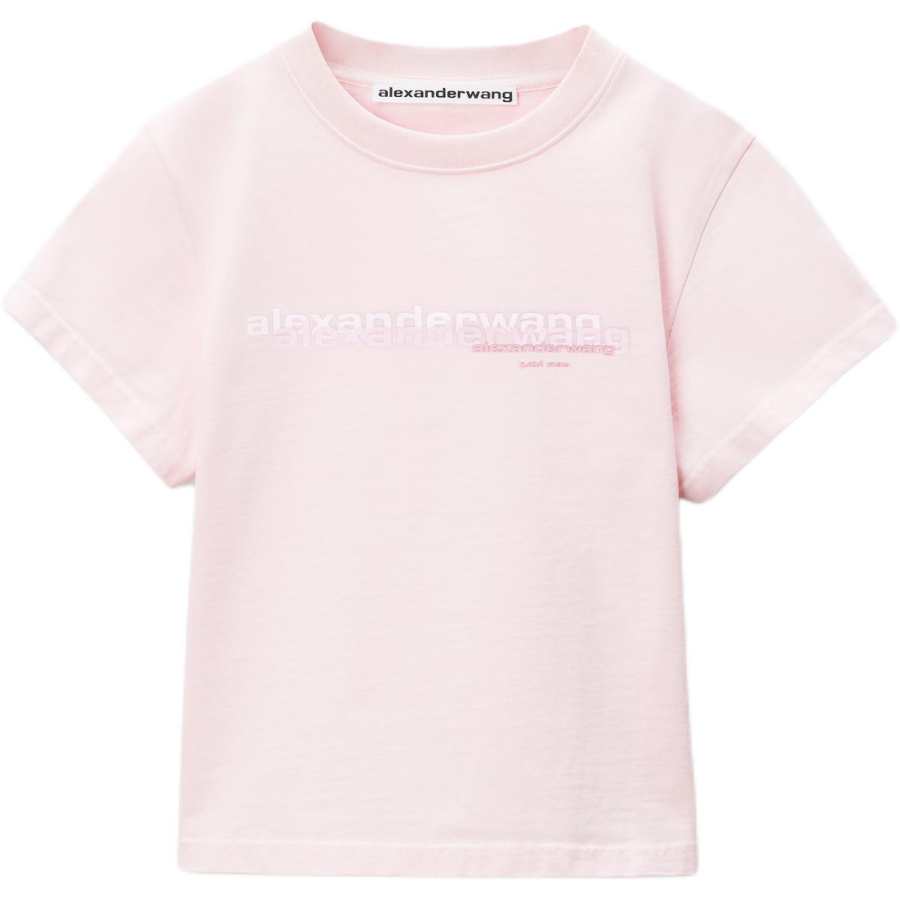 Alexander Wang Alexander Wang Shrunken Logo T Shirt