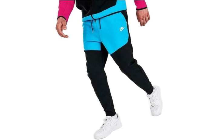 Nike Nike Knitted Sweatpants Men's Light Blue Moderate Harem Pants