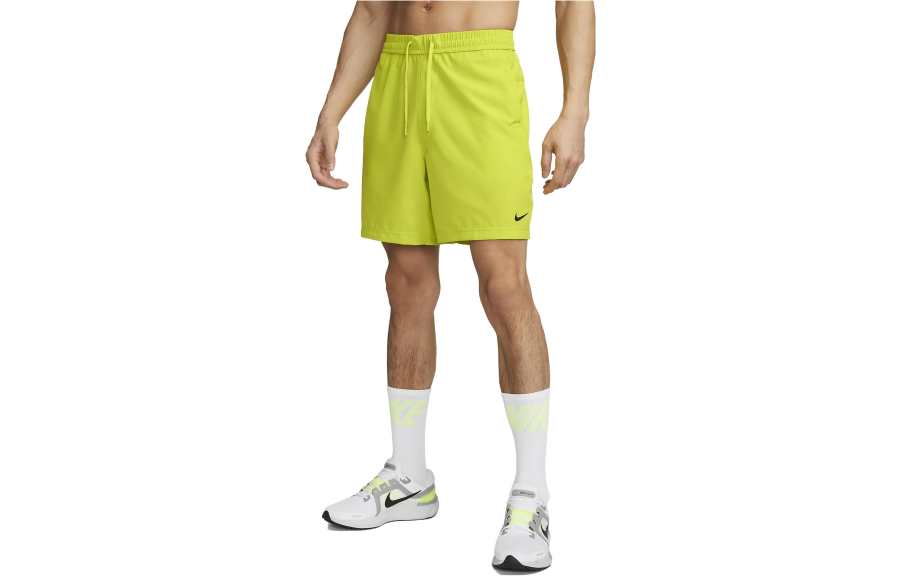 Nike Nike Sports Shorts Men's Yellow Green Moderate