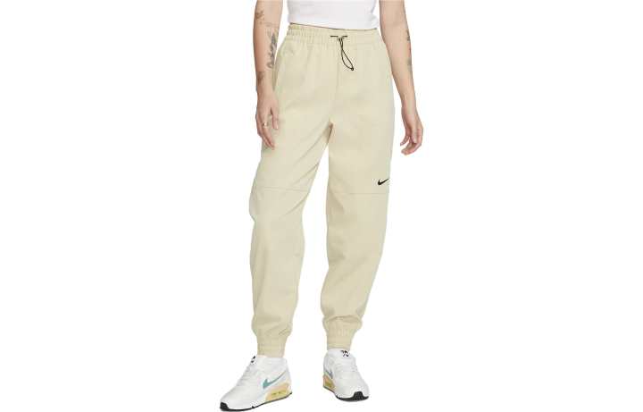 Nike Nike Knitted Sweatpants Women's Khaki Moderate Cuffed Pants
