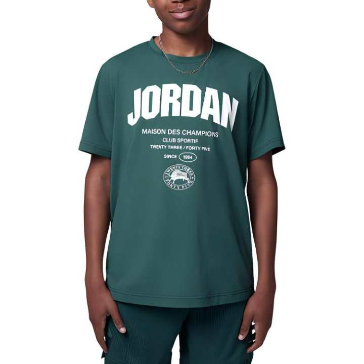 Jordan Jordan T Shirt Oxidation Green Teenagers