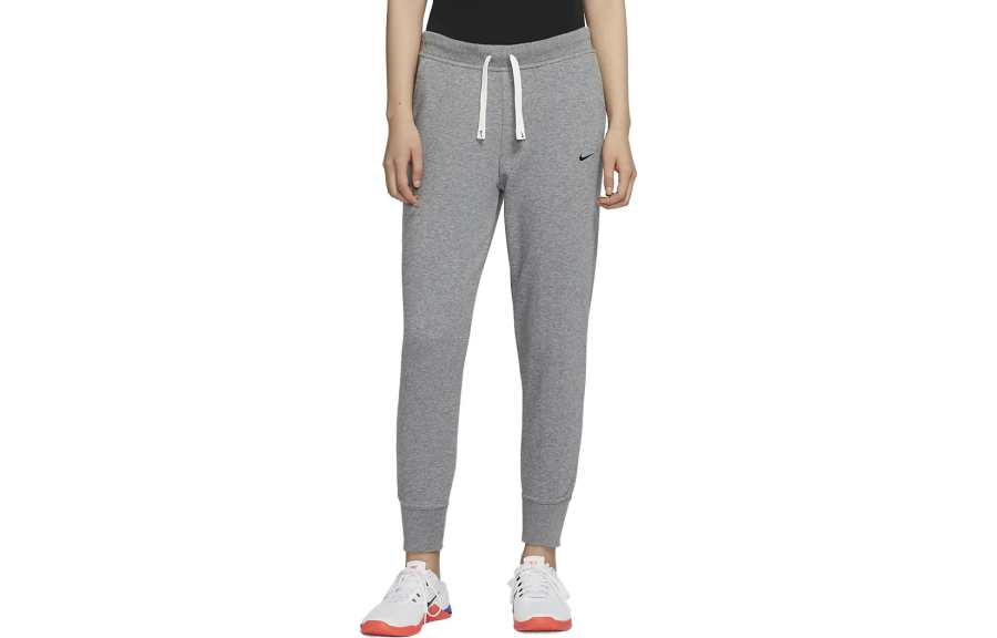 Nike Nike Dri Fit Knitted Sweatpants Women's Smoke Gray Moderate Cuffed Pants