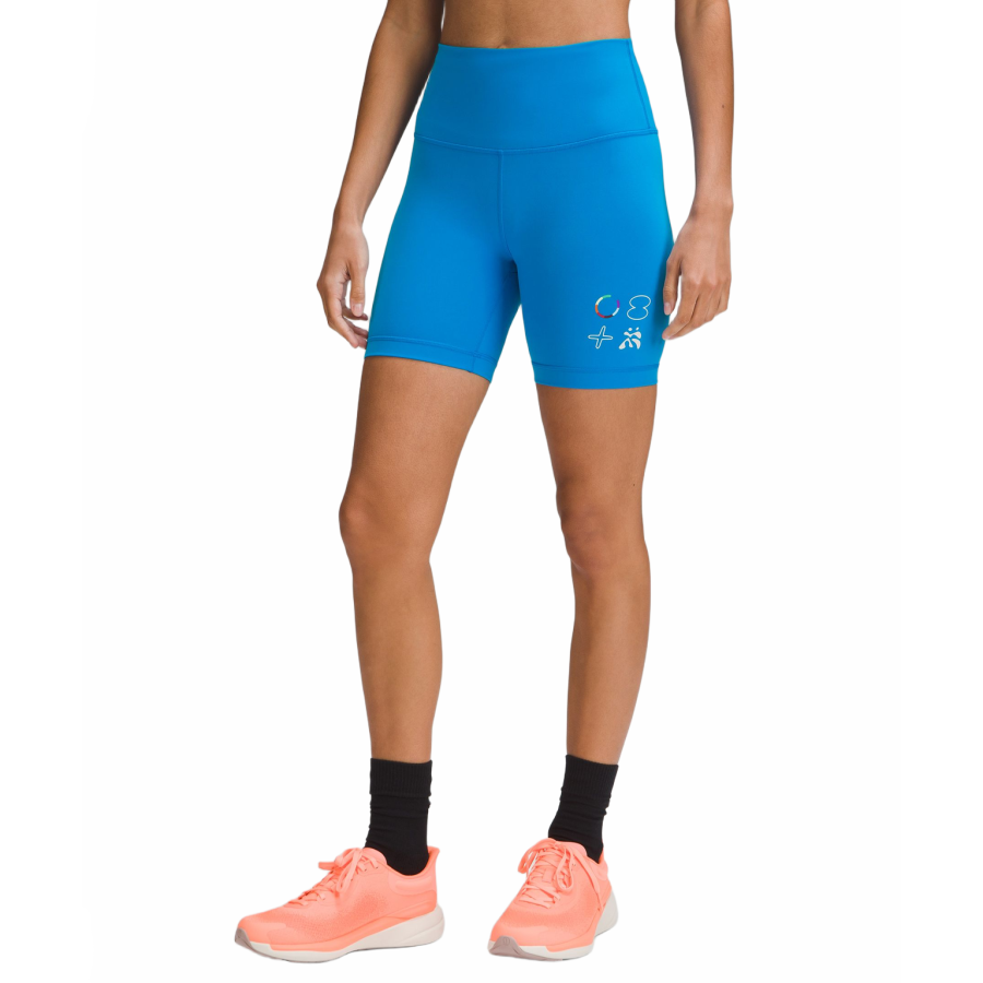 Lululemon Wunder Train Yoga Shorts Women's Blue