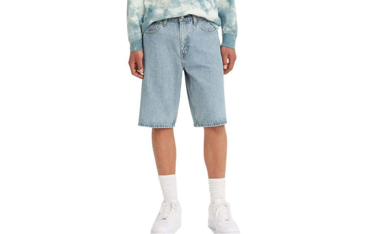 Levis Levis Denim Shorts Men's Light Blue Moderate