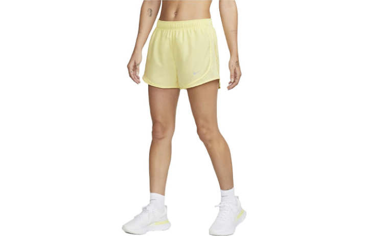Nike Nike Sports Shorts Women's Lemon Chiffon Moderate Tight Pants