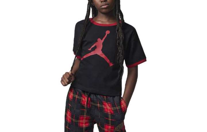 Jordan Jordan Kids T Shirts Crew Neck Moderate