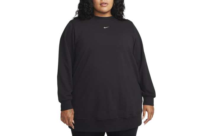 Nike Nike Dri-FIT One Women's Crew-Neck French Terry Tunic Plus Size