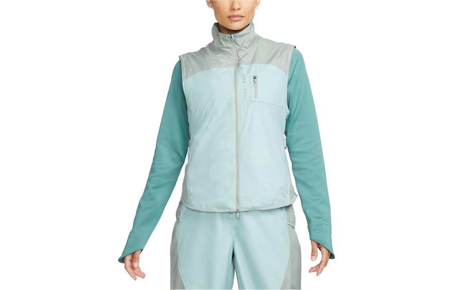 Nike Nike Vests Women's Mica Green Stand Collar Moderate Other