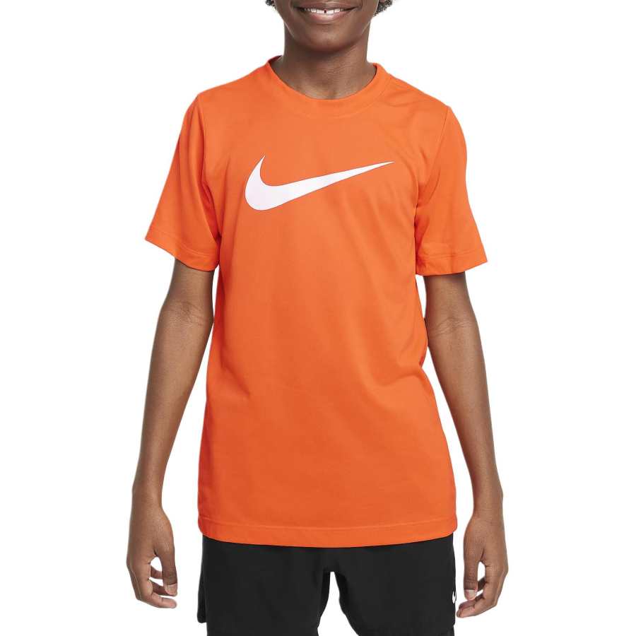 Nike Nike Dri FIT Legend T Shirt Safety Orange Kids'