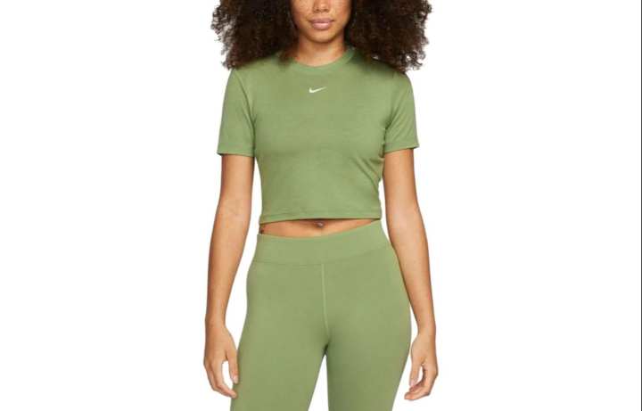 Nike Nike Sportswear Essentials T Shirt Women's Green