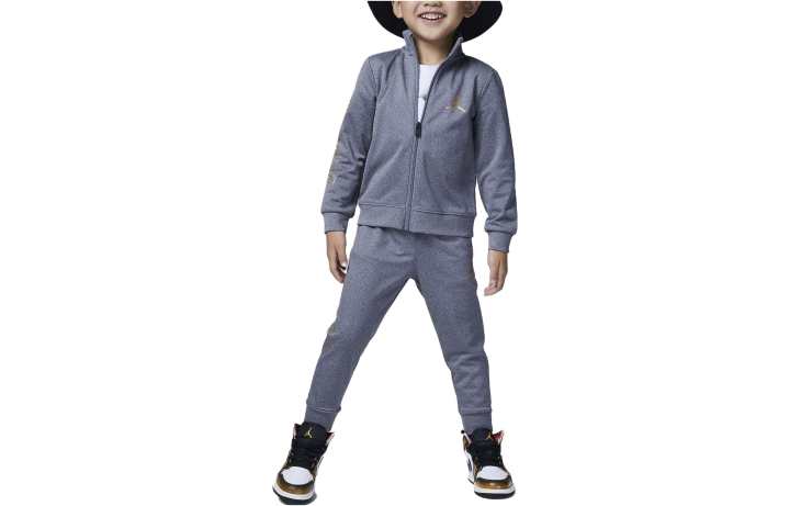Jordan Jordan Flight Infant And Toddler Suit Gray Infant And Toddler