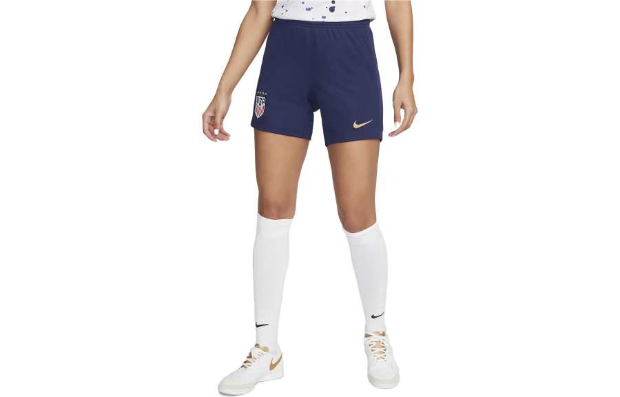 Nike Nike United States Soccer Olympic Collection U.S. 2022/23 Stadium Home Sports Shorts Women's Blue