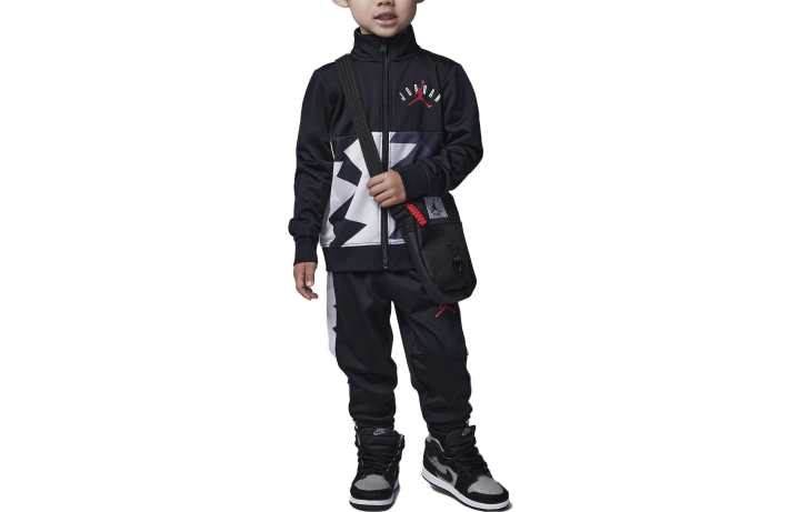 Jordan Jordan Kids Matching Sets MVP Black Infant And Toddler