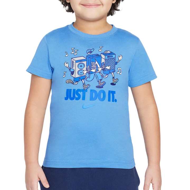 Nike Nike T Shirt Blue Children Aged 3 7 Years Old