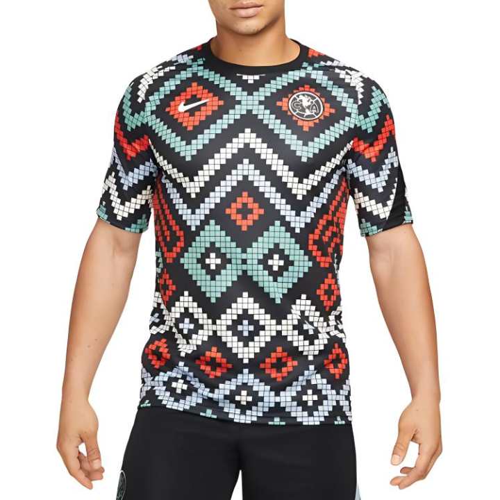 Nike Nike America Club América Soccer Jersey Men's White/Black/Light Ivory White