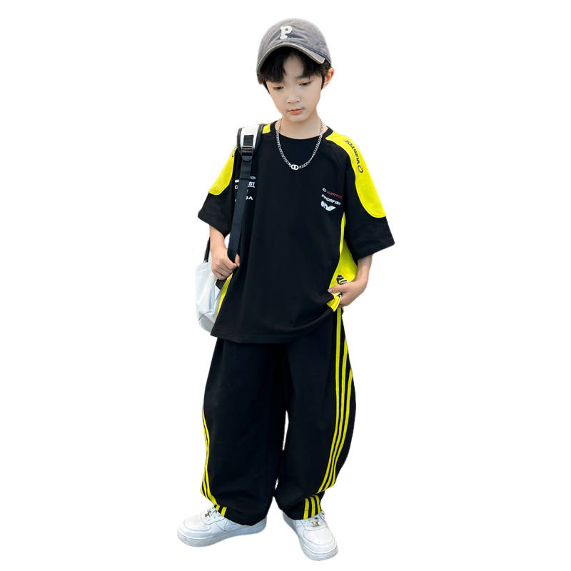Lanza Kids Casual Sportswear Crew Neck Moderate