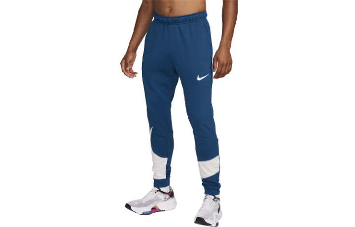 Nike Nike Knitted Sweatpants Men's Garden Blue Moderate Cuffed Pants