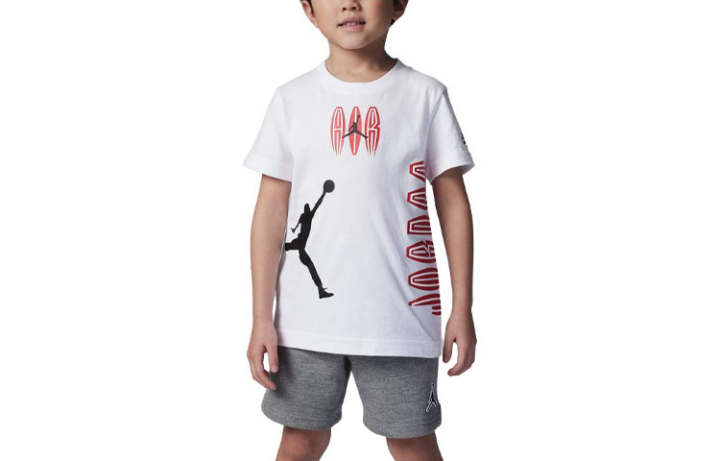 Jordan Jordan Kids T Shirts Crew Neck Moderate