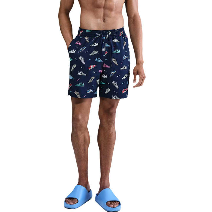 Nike Nike Swoosh Swim Breaker Swimming Shorts Men's Blue