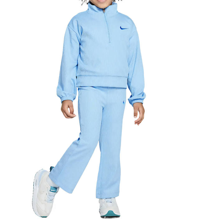 Nike Nike Casual Sportswear Swoosh 2 Piece Set Mind Blue Infant And Toddler