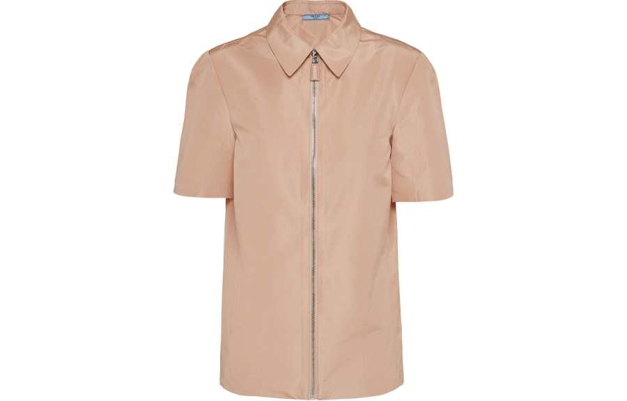 PRADA PRADA Short sleeved Faille Shirt
