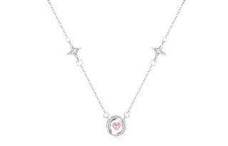 ERROR Synthetic Cubic Zirconia Alloy Necklaces Women's