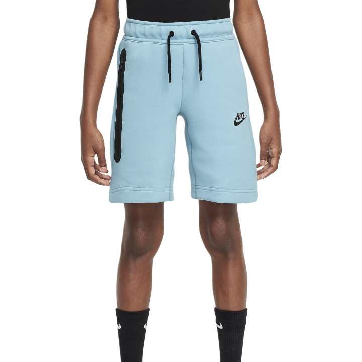 Nike Nike Tech Fleece Shorts Teenagers Denim Blue Turquoise/Black/Black