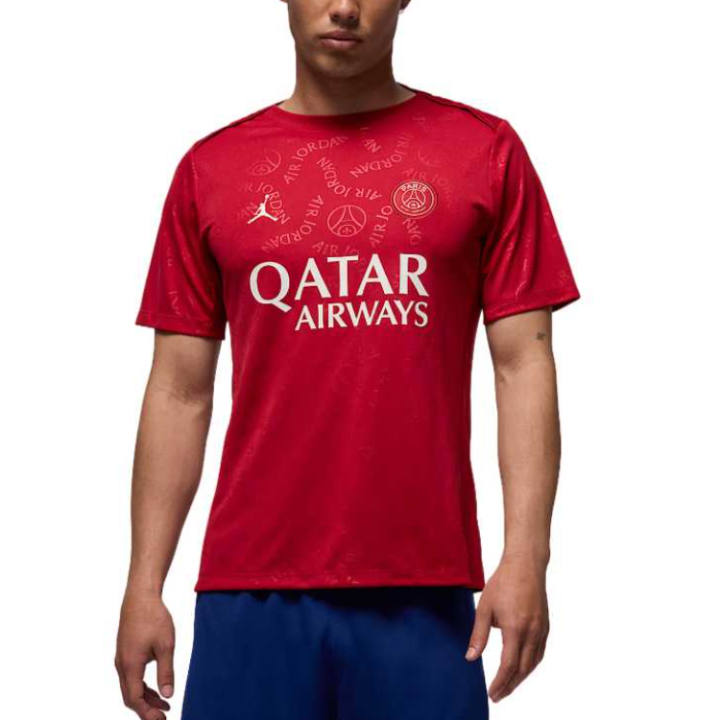 Jordan Jordan Paris Saint Germain Academy Pro Fourth Men's Jordan Dri FIT Soccer Short Sleeve Pre Match Top