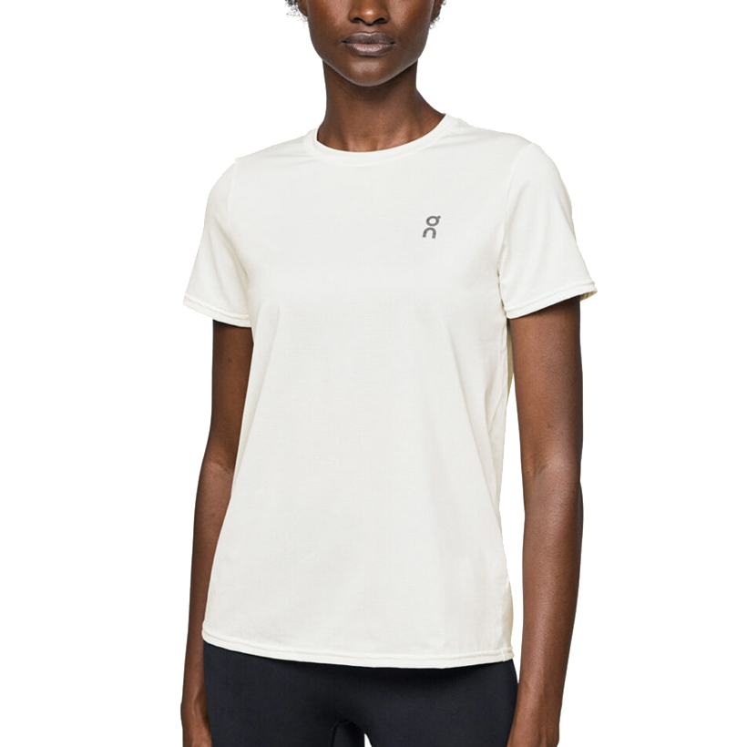 On T Shirts Women's White Crew Neck Moderate Straight Fit