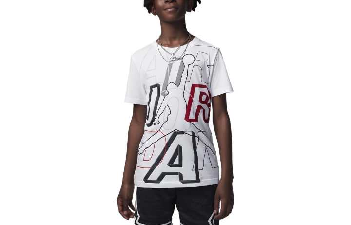 Jordan Jordan Kids T Shirts Crew Neck Moderate