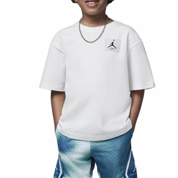 Jordan Jordan T Shirt Sail White Children Aged 3 7 Years Old