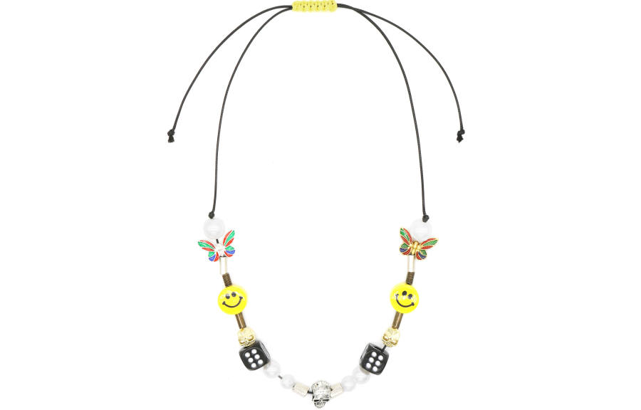*EVAE+MOB Blended Material Necklaces Unisex Street Hip Hop Trendy Niche Chinese Fashion Trend Individual