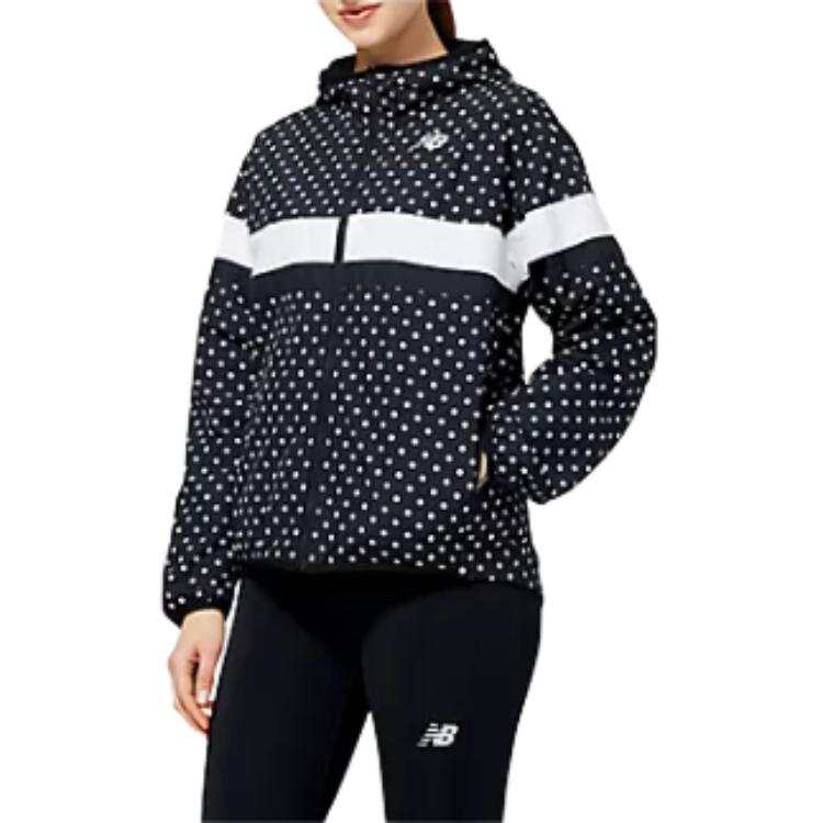 New Balance New Balance Reflective Print Jackets & Coats Women's Black