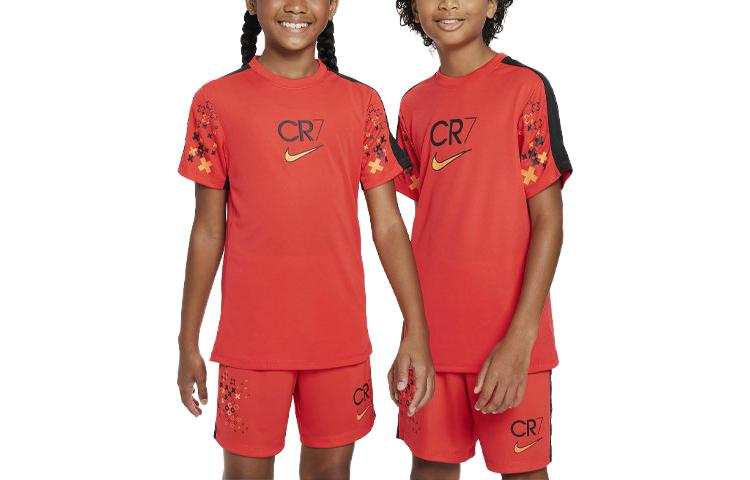 Nike Nike Kids' Apparel Dri FIT CR7 T Shirt Kids' Light Red