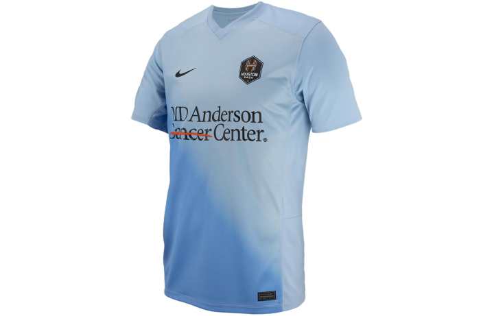 Nike Nike Houston Dash 2024 Stadium Secondary T Shirt Blue Kids'