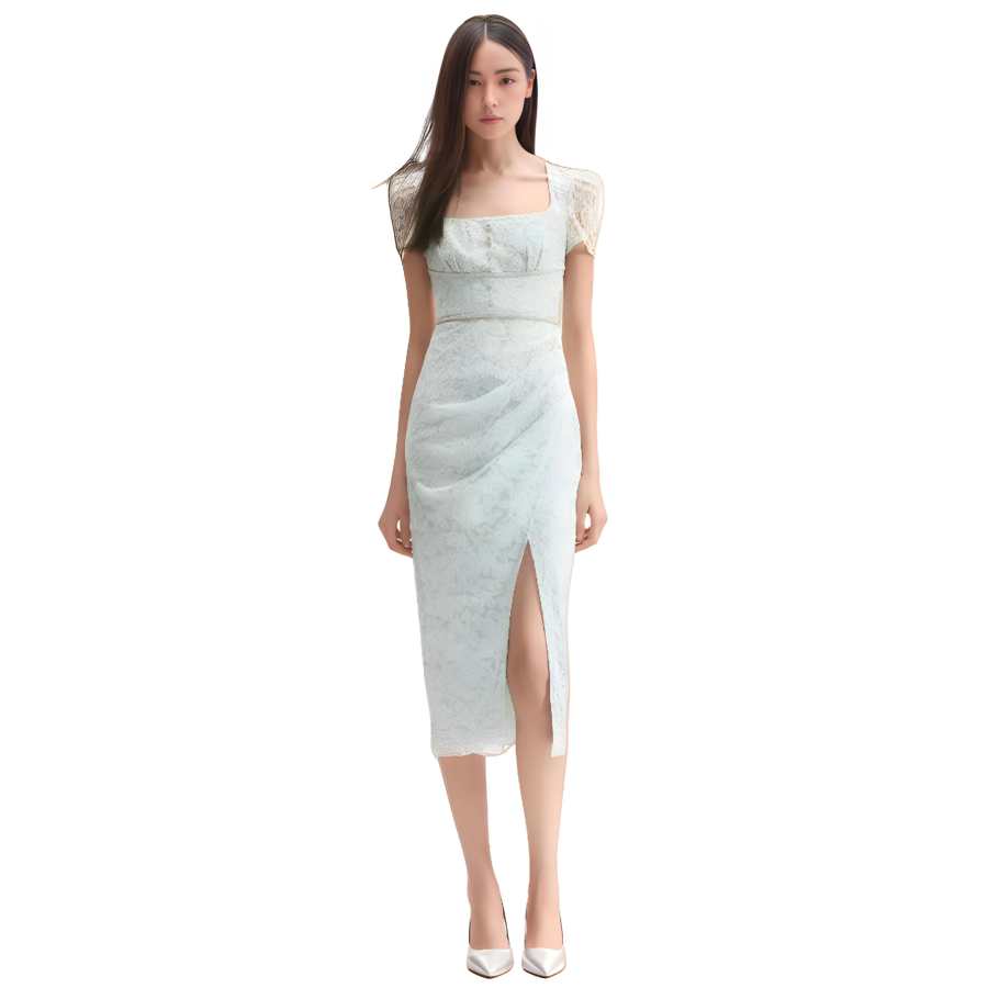 Self-portrait Self portrait Short Sleeved Dress Women's