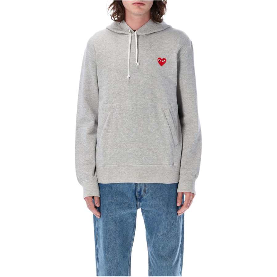 CDG Play CDG Play FW24 Sweatshirt Unisex Gray