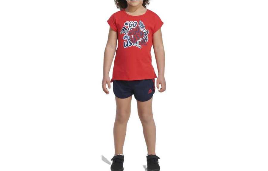 Adidas Adidas Kids Casual Sportswear Crew Neck Moderate