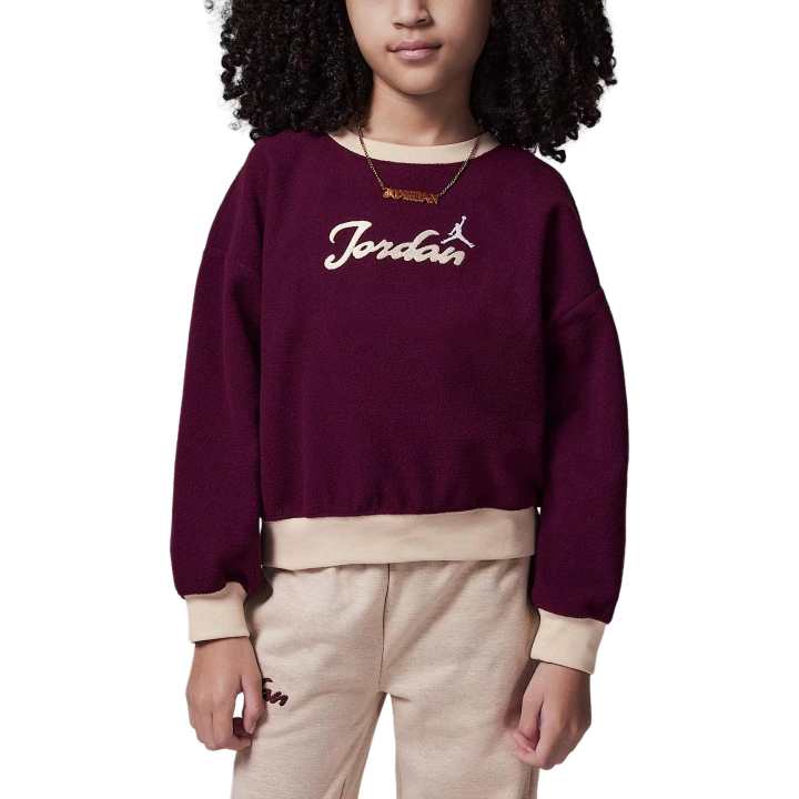 Jordan Jordan Sweatshirt Burgundy Children Aged 3 7 Years Old
