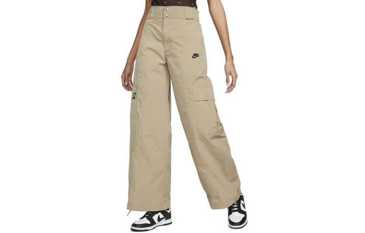 Nike Nike Casual Pants Women's Khaki Moderate Cuffed Pants