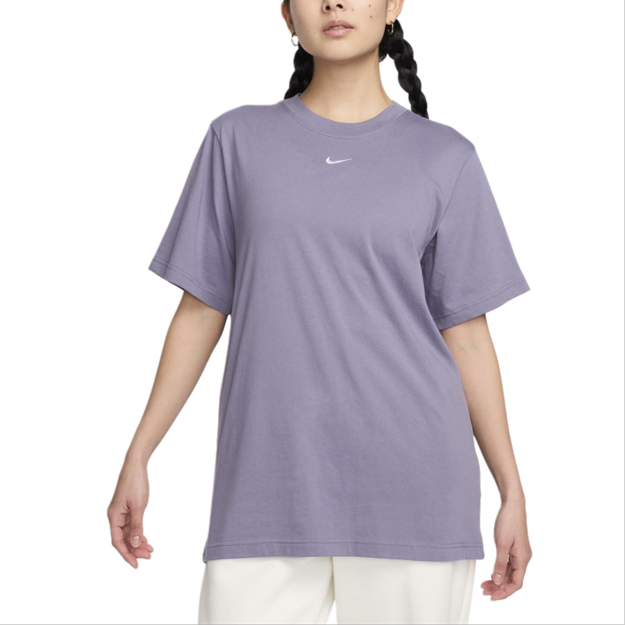 Nike Nike Drop Shoulder Sleeve T Shirt Women's Purple