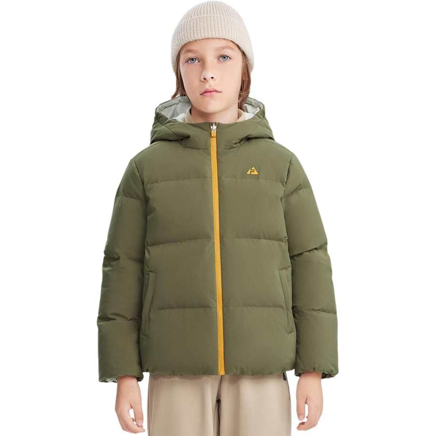 FILA KIDS Reversible Extreme Cold Down Jacket Teenagers Storm Gray